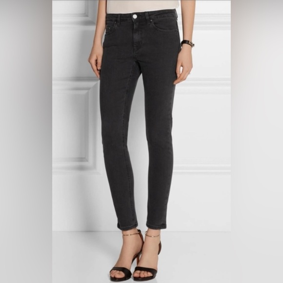 Acne Women's Black Skinny Jeans